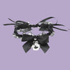 Gothic style choker necklace Women harajuku chocker Punk goth black Bdsm collar for women Bondage chocker jewelry accessories