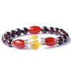 Grade A 7mm Natural Garnet Beads Bracelet Jewelry Fine Beaded Bracelet Jewelry For Women Gift With Certificate Drop Shipping