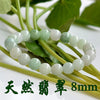 Grade A Natural Burma Beaded Jade Bracelet ,Fine Jade Jewelry Bracelets For Woman Gifts with Certificate Can Drop Shipping