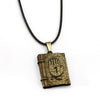 Gravity Journal 3 Necklace Book Pendant Rope Chain Necklaces Women Men Charm Gifts Game Jewelry