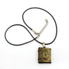 Gravity Journal 3 Necklace Book Pendant Rope Chain Necklaces Women Men Charm Gifts Game Jewelry