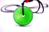 Green Jade Buddha Pendant Rope Necklace Jewelry Gift Natural Gemstone Wholesale