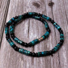 Green natural stone Necklace for Men & Women Hawaiian Surfer Jewelry