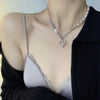 Grunge Jewelry 2022 Kpop Baroque Heart Pendant Choker Necklace For Men Women Egirl Goth Cool Punk Necklace Gift