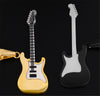 Guitar Necklace For Men/Women Music Lover Gift Black/Gold Color Stainless Steel Pendant &amp; Chain Hip Hop Rock Jewelry