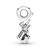 2Pcs/Lot Two-tone Castle Pendant Charm Beads Fit DIY Original Bracelets Necklaces For Women Child Jewelry Making Special Offer