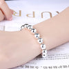 trend 14MM Big beads 925 sterling silver Bracelet for woman man Wedding party Gifts noble fine Jewelry temperament