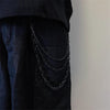 Men's Rock Punk  Metal Pants Chain Waist Chain Wallet Chain Key Chain Hip Hop style Dress Jewelry Trendy Accessories