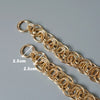 Woman Bag Accessory Detachable Parts Replacement Chain Solid Gold Metal  Strap Women Shoulder Handle Chain