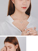 925 Stamp Silver Color Female Antlers Moonstone Crystal Pendants And Necklaces For Women Wedding Party Jewelry 2022 Gifts GaaBou