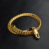 Popular classic 5MM Chain 18K gold fine 925 sterling Silver Bracelet for Women men Wedding Party Holiday gift Jewelry
