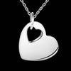Popular brands Romantic Heart Pendant 925 Stamped Silver Necklace for Women streetwear Party Wedding Jewelry gifts