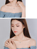 Women's LOVE Zircon Heart Pendants And Necklaces 925 Stamp Silver Color Female Wedding Party Jewelry 2022 Gift GaaBou