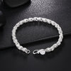 trend 925 Sterling Silver Bracelet for Women Wedding Party Holiday gifts fine  designer Jewelry