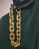 Ins the same thick plastic bag chain super chic lady messenger bag straps arm handbag chain bag parts