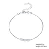 925 sterling Silver classic geometry Bracelet for Women Wedding Party Gifts Popular brands fine noble Jewelry