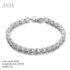 trend 925 Sterling Silver Bracelet for Women Wedding Party Holiday gifts fine  designer Jewelry