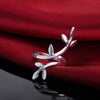Trend products charm 925 Sterling Silver fine Plant vines Rings for woman adjustableWedding Party Gifts Charms Jewelry
