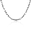 fine classic 7mm chain 925 Stamped Silver necklace charms  Jewelry wedding Party Christmas Gifts