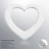 25.5*27.5MM Stainless Steel Hollow Heart Connector Charm Pendant with Personalized Engravings