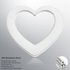 6pcs/lot 21.5*23.2MM Stainless Steel Hollow Heart Connector Charm Pendant