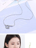 925 Stamp Silver Color Women Chain On The Neck Collarbone Necklace For Women Planet Star Zircon Pendant Chain Girl Jewelry Gift