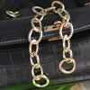 Silver Gold 30cm Metal Purse Chain Strap handbag Handles DIY Purse replacement For Shoulder Bag Straps Bag Chain Strap