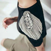 Shiny Tassel Rhinestone Epaulet Brooch Handmade Clothing Accessories Shoulder Jewelry Crystal Chain Epaulette
