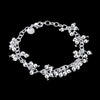 charms grape beads 925 sterling silver Bracelet for woman noble Jewelry Wedding party Christmas Gifts