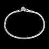 925 Stamp Silver Color 3mm Snake Bone Girl Bracelets  Bracelet &amp; Bangle Jewelry Women Bracelets Jewelry Christmas