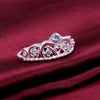 925 Sterling Silver fine crystal noble crown Rings For Women Party Holiday gift   wedding accessories Jewelry