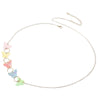 coxeer 1pc Waist Chain Creative Butterfly Sequin Decor Belly Chain Beach Travel Body Chain For Women Jewelry Accessories