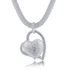 925 Silver Heart Pendants Necklace For Women  Designer Aesthetic Jewelry  Items 2022 Trend GaaBou