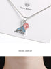 Female Strawberry Crystal Necklace Pendant 925 Stamp Aesthetic Chain  Quality Fine Jewelry for women Accessories