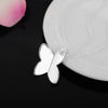 925 Stamped Silver crystal Butterfly Pendant Necklace for woman Christmas gifts party wedding accessories Jewelry