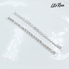 10Pcs 3cm/16cm Single Row S28 Rhinestone Decoration Chain/Bikini Connector Buckles For Shoulder Strap Clothing Dress Accessories