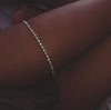 Personality Woman Body Chain Rhinestone Chain Sexy Thigh Chain for Woman Party Jewelry European Accessories