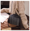 Gykaeo  Handbags Women Bags Designer Punk Style Chains Shoulder Bag Ladies Small Rivet Tassel Cross Body Bag Sac A Main
