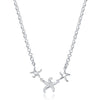 925 Stamp Silver Color Starfish Wedding Pendants And Necklaces For Women Engagement Party  Jewelry 2022 Jewelry
