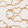 2022 Gold Hollow Heart-shaped Waist Chain Body Chains For Women Bohemia Simple Adjustable Chain Jewelrys Party Gift