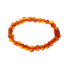 16 Styles Natural Amber Bracelets for Baby Adult Elastic Jewelry Gifts Baltic Amber Beads Women Stretch Bijoux Pulsera