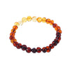 16 Styles Natural Amber Bracelets for Baby Adult Elastic Jewelry Gifts Baltic Amber Beads Women Stretch Bijoux Pulsera