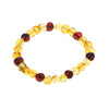 16 Styles Natural Amber Bracelets for Baby Adult Elastic Jewelry Gifts Baltic Amber Beads Women Stretch Bijoux Pulsera