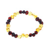 16 Styles Natural Amber Bracelets for Baby Adult Elastic Jewelry Gifts Baltic Amber Beads Women Stretch Bijoux Pulsera