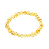 16 Styles Natural Amber Bracelets for Baby Adult Elastic Jewelry Gifts Baltic Amber Beads Women Stretch Bijoux Pulsera