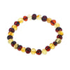 16 Styles Natural Amber Bracelets for Baby Adult Elastic Jewelry Gifts Baltic Amber Beads Women Stretch Bijoux Pulsera