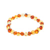 16 Styles Natural Amber Bracelets for Baby Adult Elastic Jewelry Gifts Baltic Amber Beads Women Stretch Bijoux Pulsera