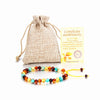 9 New Natural Amber Bracelets for Baby Women Turquiose Amethyst Strand Baltic Amber Beads Bracelet Handmade Baby Jewelry
