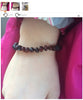Cognac Amber Teething Bracelets Anklets 4.7--8.7'' Handmade Original Jewelry Baltic Amber Beads for Baby Adults Women