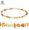 Genuine Natural Baltic Amber Necklace Certified Authentic Amber Baby Teething Necklace Adults Handmade Women Jewelry